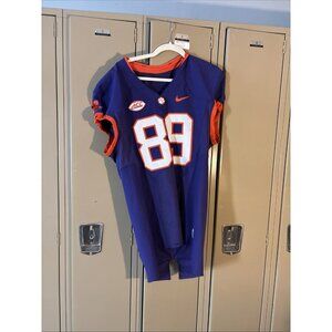 Clemson Tigers game worn purple jersey #89 NAME PLATE REMOVED SIZE 44